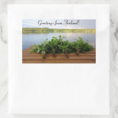 Groeten uit Finland sticker (Tas)