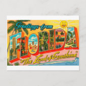 Groeten uit Florida Briefkaart (Voorkant)