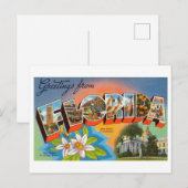 groeten uit Florida Briefkaart (Voorkant / Achterkant)