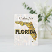 Groeten uit Florida Briefkaart (Staand voorkant)