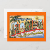 Groeten uit Florida Briefkaart (Voorkant / Achterkant)