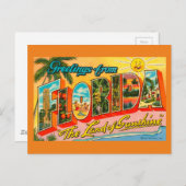 Groeten uit Florida Briefkaart (Voorkant / Achterkant)