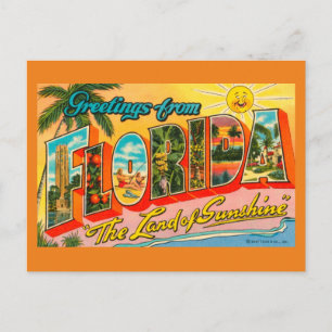 Groeten uit Florida Briefkaart