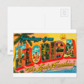 Groeten uit Florida Briefkaart (Voorkant / Achterkant)