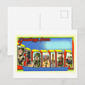  groeten uit Florida Briefkaart (Voorkant / Achterkant)