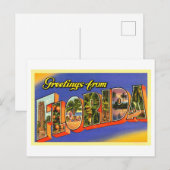 groeten uit Florida Briefkaart (Voorkant / Achterkant)