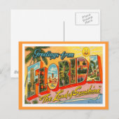 Groeten uit Florida Briefkaart (Voorkant / Achterkant)