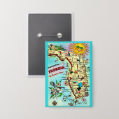 Groeten uit Florida Button (Voorkant / Achterkant)