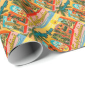 Groeten uit Florida Cadeaupapier (Rol Hoek)