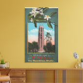 Groeten uit Florida en Afbeelding van de Zing Canvas Afdruk (Insitu (Woonkamer))