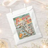 Groeten uit Florida  kaart Bedankzakje (Geknipt)