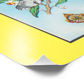 Groeten uit Florida, kaart, Foto Afdruk (Hoek)