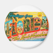 Groeten uit Florida Magneet (Voorkant)