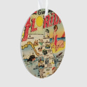 Groeten uit Florida Ornament (voorkant)