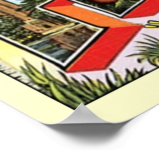 Groeten uit Florida Poster (Hoek)