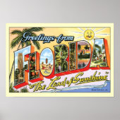 Groeten uit Florida Poster (Voorkant)