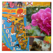 Groeten uit Florida Tegeltje (Voorkant)