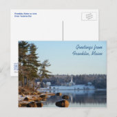 Groeten uit Franklin, Maine Briefkaart (Voorkant / Achterkant)