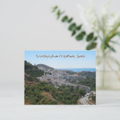 Groeten uit Frigiliana, Spanje Briefkaart (Staand voorkant)