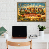 Groeten uit Galena Kansas Route 66 Poster