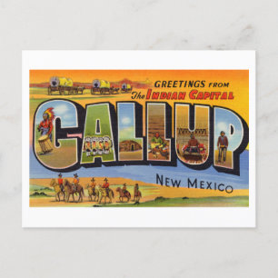 groeten uit Gallup, New Mexico Briefkaart