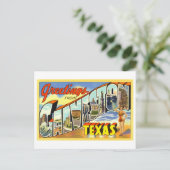 groeten uit Galveston, Texas, Briefkaart (Staand voorkant)