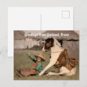 Groeten uit Garland, Texas Briefkaart (Voorkant / Achterkant)