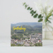 Groeten uit Gatlinburg Tennessee Briefkaart (Staand voorkant)