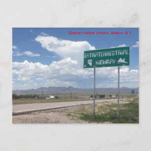 Groeten uit gebied 51 briefkaart