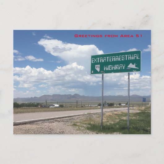 Groeten uit gebied 51 briefkaart (Voorkant)