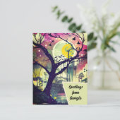 Groeten uit Georgia Wetland Art Kaart (Staand voorkant)