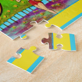 Groeten uit Georgië 11x14 Legpuzzel (Zijkant)