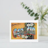  groeten uit Georgië Briefkaart (Staand voorkant)