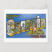 Groeten uit Georgië! Briefkaart (Voorkant)