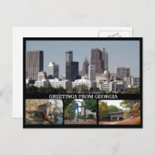 Groeten uit Georgië Briefkaart (Voorkant / Achterkant)
