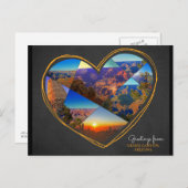 Groeten uit Grand Canyon, Arizona ♥ Briefkaart (Voorkant / Achterkant)