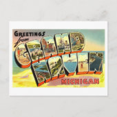  groeten uit Grand Haven, Michigan Briefkaart (Voorkant)