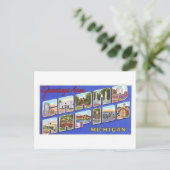  groeten uit Grand Rapids, Michigan Briefkaart (Staand voorkant)