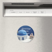 Groeten uit Griekenland- Magnet (Insitu (Vaatwasser))