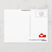 Groeten uit Groenland 14 Briefkaart (Achterkant)