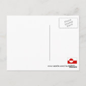 Groeten uit Groenland 18 Briefkaart (Achterkant)