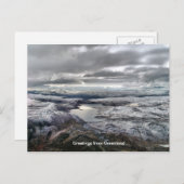 Groeten uit Groenland 6 Briefkaart (Voorkant / Achterkant)