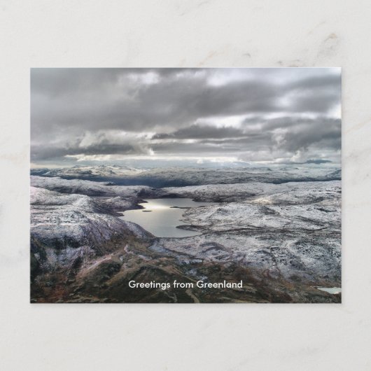 Groeten uit Groenland 6 Briefkaart (Voorkant)