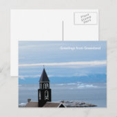 Groeten uit Groenland 8 Briefkaart (Voorkant / Achterkant)