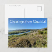 Groeten uit Gualala! Briefkaart (Voorkant / Achterkant)