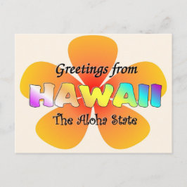 Groeten uit Hawaï Briefkaart