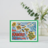 Groeten uit Hawaï Briefkaart (Staand voorkant)