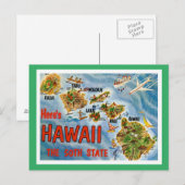 Groeten uit Hawaï Briefkaart (Voorkant / Achterkant)