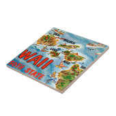 Groeten uit Hawaï Tegeltje (Zijkant)