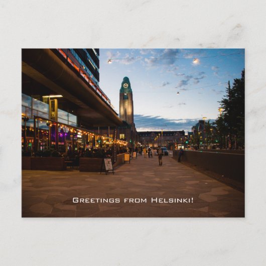 Groeten uit Helsinki Briefkaart (Voorkant)